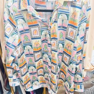 Sincerely Jules Multicolor Button Down Shirt